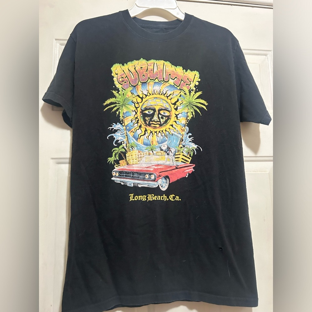 $5 Sublime Black Graphic Tee M unisex
